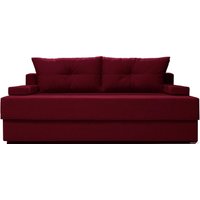 Диван Brioli Гаспар К двухместный (микровелюр, В48 вишневый)