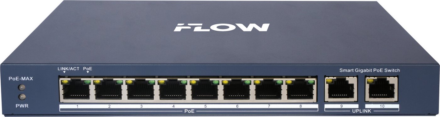 Неуправляемый коммутатор iFlow F-SW-EM610POE-VM