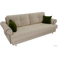 Диван Лига диванов Сплин 101679 (микровельвет, бежевый)