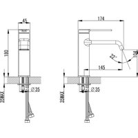 Смеситель AQUAme Asti AQM6410CR