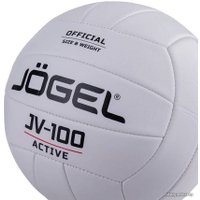 Волейбольный мяч Jogel JV-100 (5 размер, белый)