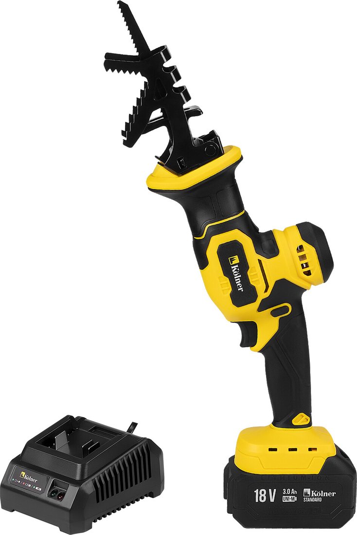 

Сабельная пила Kolner KRS 18-65-1 (с 1-м АКБ)