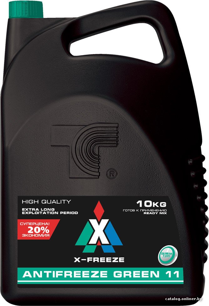 Антифриз X-Freeze Green 10кг