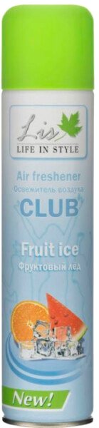 

Освежитель воздуха LIS Club Фруктовый лед 300 мл