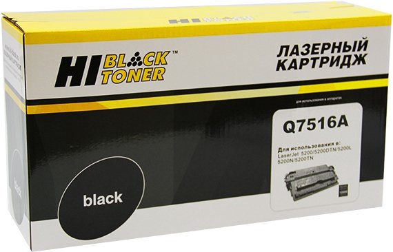 

Картридж Hi-Black HB-Q7516A (аналог HP Q7516A)