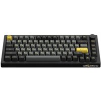 Клавиатура Akko 5075B Plus Black & Gold (Akko Cream Yellow V3 Pro)