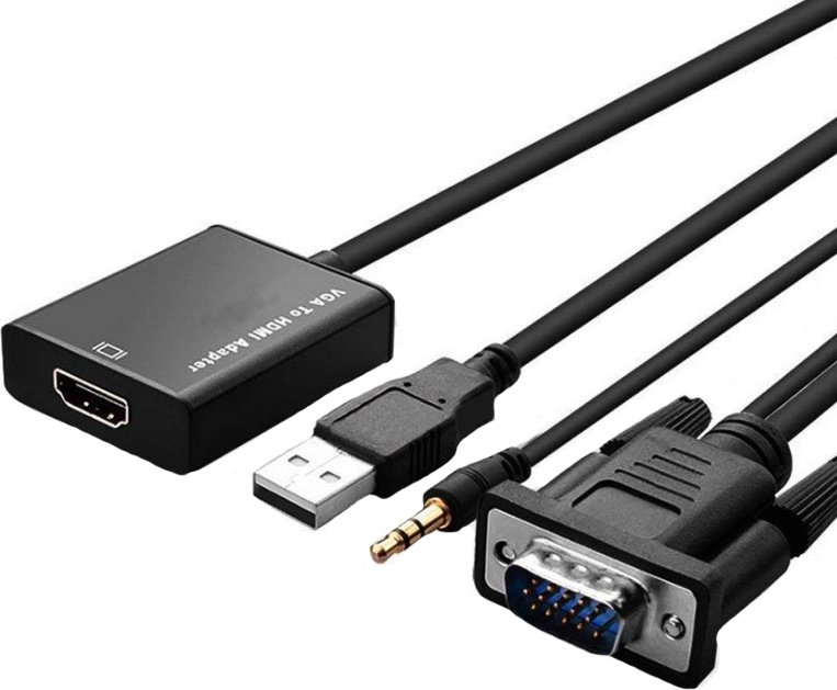 

Адаптер USBTOP VGA на HDMI Pro