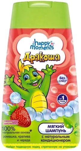 Шампунь детский Happy Moments 240 мл (4690447008996)