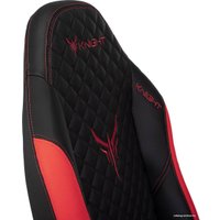Игровое (геймерское) кресло Knight Explore (черный/красный)