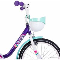 Детский велосипед Tech Team Melody 18 2024 NN012357 (фиолетовый/бирюзовый, разобранный)