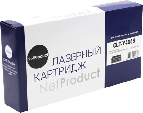 

Картридж NetProduct N-CLT-Y406S (аналог Samsung CLT-Y406S)