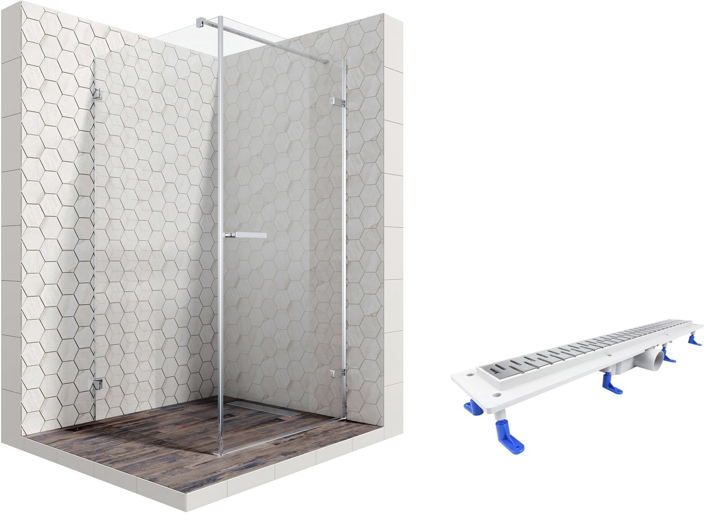 

Душевой уголок Ambassador Set 10011102R-ST8