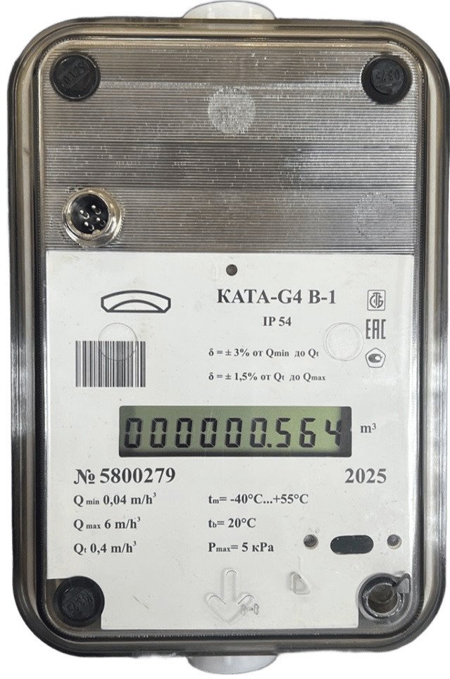 Счетчик газа БелОМО КАТА-G4 В-1