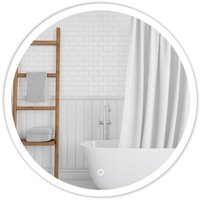  eMZe Зеркало Led Front 80 LED.80.80.FRONT.4K (c подсветкой)