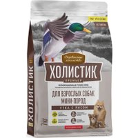 Сухой корм для собак Деревенские лакомства Холистик Премьер для мини-пород. Утка с рисом 7 кг