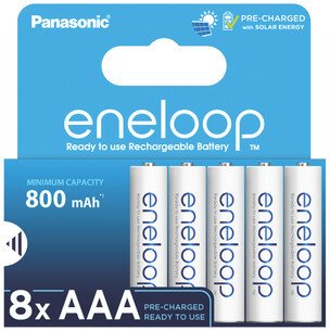 Аккумулятор Panasonic Eneloop AAA BK-4MCDE/8HH (8 шт)