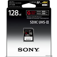 Карта памяти Sony SDXC SF-G Series UHS-II 128GB