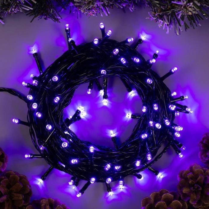 

Новогодняя гирлянда Luazon Нить 100 LED 10м (фиолетовый) 3556791