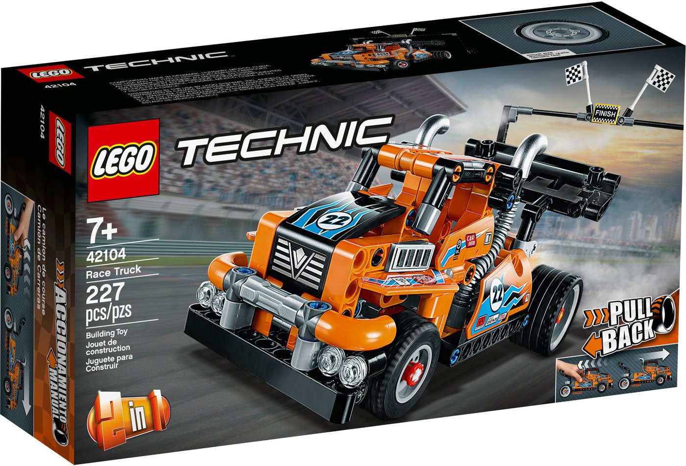 

Конструктор LEGO Technic 42104 Гоночный грузовик