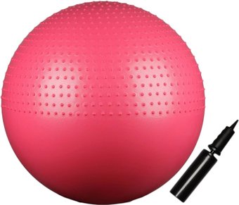Гимнастический мяч Indigo Anti-Burst IN003 75 см (розовый)