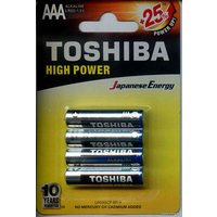 Батарейка Toshiba Alkaline LR03 4BP