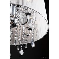 Подвесная люстра Евросвет 2045/5 хром/белый