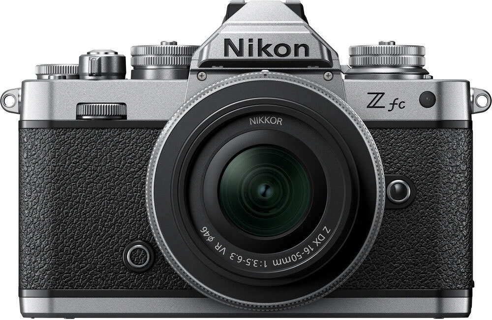 

Беззеркальный фотоаппарат Nikon Z fc Kit 16-50mm (черный/серебристый)