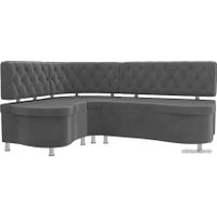 Угловой диван Лига диванов Вегас 105173 (левый, серый)