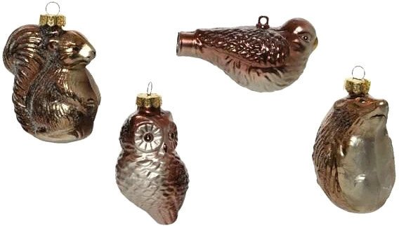 

Елочная игрушка Decoris Лесные зверушки 125039