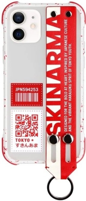 

Чехол для телефона Skinarma Dotto для iPhone 12/12 Pro (красный)