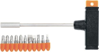 Набор отвертка с битами Sparta 115655 (11 предметов)