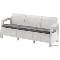 Садовый диван Keter Keter Corfu Love Seat Max (белый)