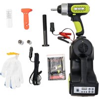 Автомобильный компрессор AutoHelp Набор 4в1 в чемодане с пультом дистанционного управления