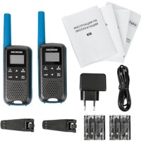 Портативная радиостанция Decross DC63 (2 шт, синий)