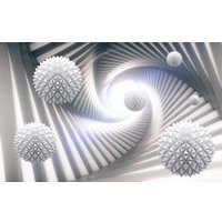 Фотообои Vimala 3D Острые шары в спирали 270x400