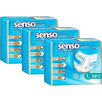 Подгузники для взрослых Senso Med Standart Plus L (3x30шт)