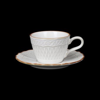 Чашка с блюдцем Corone Cinzano LQ-QD1379B-BSA фк5513