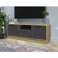 Тумба Интерлиния ТВ Концепт Тренд КТ-ТВ3-50 (дуб золотой/пепел)