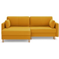 Угловой диван Mio Tesoro Дублин 497 (желтый 1103)