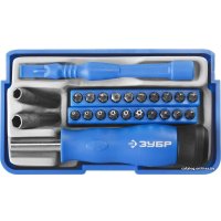 Набор отвертка с битами Зубр 25648-H24 (24 предмета)