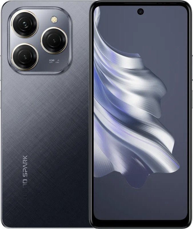 

Телефон Tecno Spark 20 Pro 12GB/256GB (черное сияние)