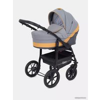 Универсальная коляска Rant Patio (3 в 1, 02, серый/желтый)