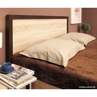 Кровать Глазов Bauhaus 180х200 дуб сонома/орех шоколадный