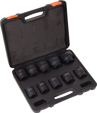 Набор трещотка с головками CARBON CA-124389 10 предметов