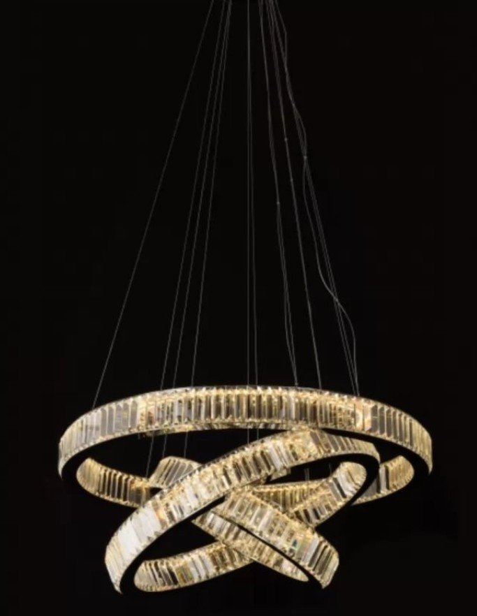 Подвесная люстра iLedex Woodstock 10920P/3-70W-3000K GL-CL