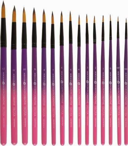 

Кисть для рисования Невская палитра Decola двухцветная 237111/7 (синтетика, круглая, №7)