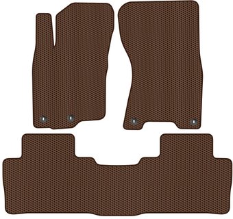 Комплект ковриков для авто Alicosta Oting Paladin I (suv) 2023 - Н.В. (коричневый, сота)