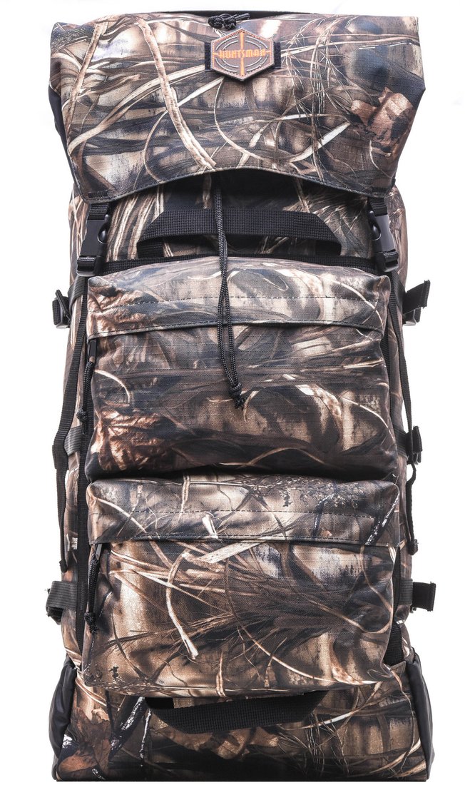 

Туристический рюкзак Huntsman Пикбастон Оксфорд/Рип-Стоп камыш (80 л)