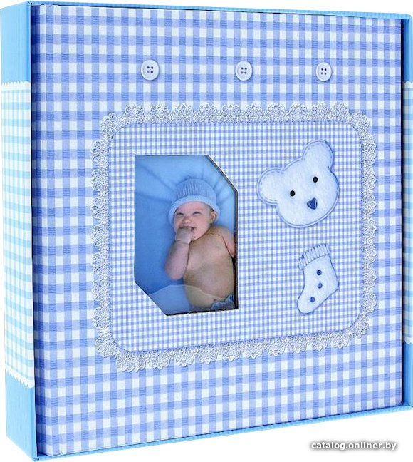 Фотоальбом Gedeon KD46200 WB Baby11 (голубой)