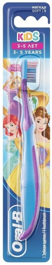 

Зубная щетка Oral-B Kids Princess мягкая (1 шт)